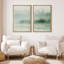 «Set Monicol Whirls Abstract Expressionist», 2 pièces sur toile-98464640-98464641