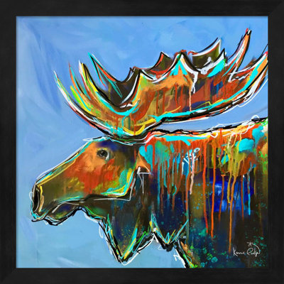 Moose par Karrie Evenson - cadre photo