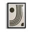 «Tubular Abstract I», reproduction encadrée de qualité supérieure, prête à être accrochée-1703428120-1703428122