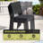 6-Person 70.87''LX33.07''W Outdoor Dining Set with Aluminum Frame, Umbrella Hole and Armless Chairs-765877037-764805336