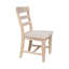Chaise en bois massif Cosandra