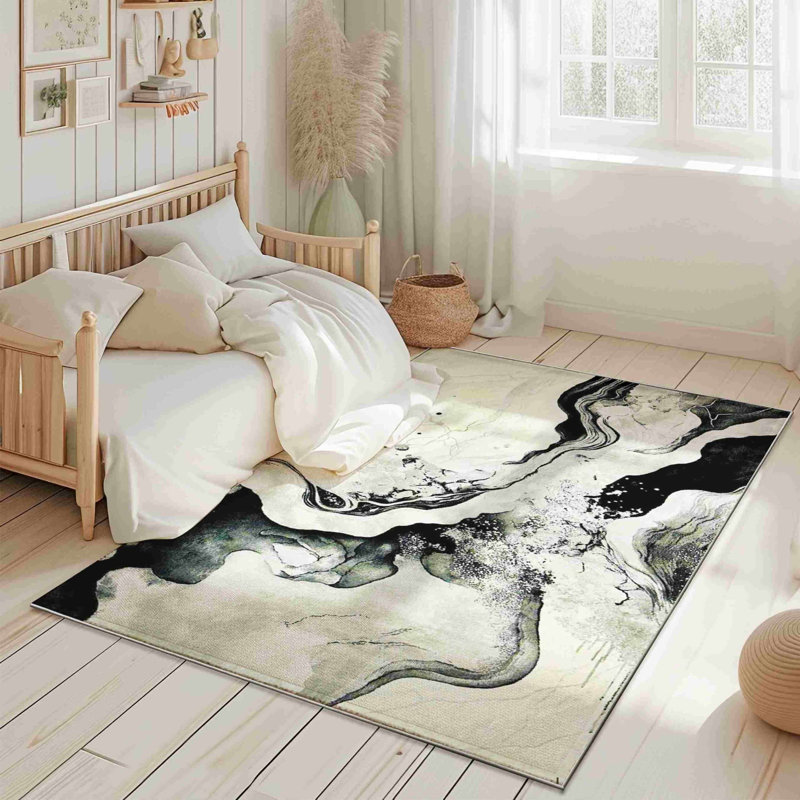 Tapis Carleen 1111 - gris, Rectangle 5 pi 3 po x 7 pi 6,5 po