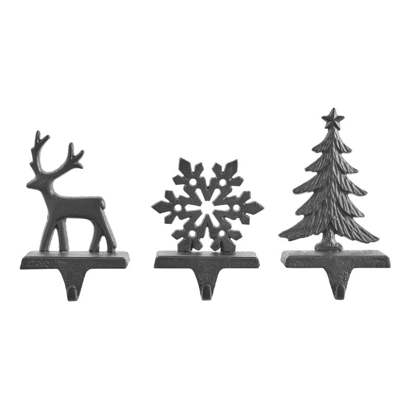 Porte-bas de Noël en fonte