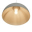 1-Light Simple Design Colorful Dome Pendant Light with Adjustable Height-127149931