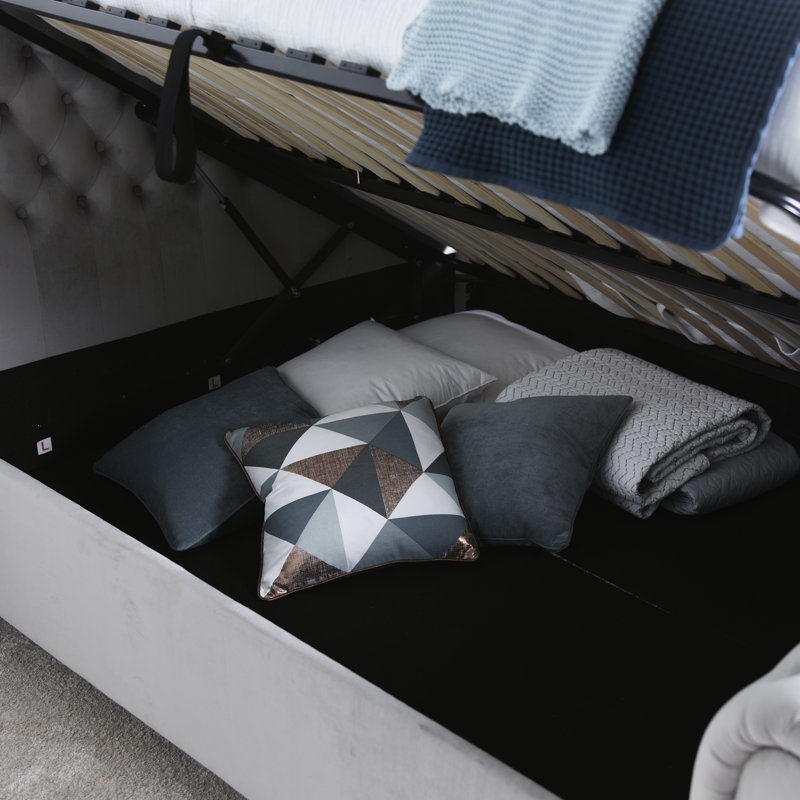 Dehart Upholstered Ottoman Bed, Kingsize (5')