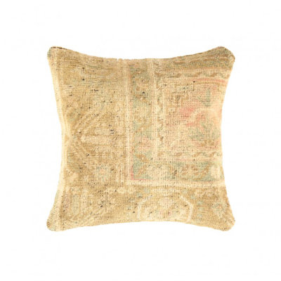 Wool Blend Throw Pillow