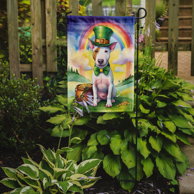 Double Sided 15.5'' H x 11.25'' W Polyester St Patrick's Day Garden Flag