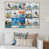 Toile avec cadre flottant brun