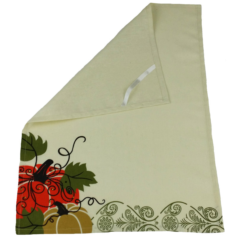 Serviette avec accents de thé Samons