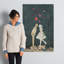 « jolie couple i », impression sur toile tendue-22644204