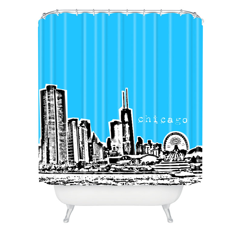 Bird Ave Modern Shower Curtain