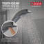 Douche à main à jet simple avec tuyau et pomme de douche à main Dryden-5822636