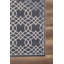 Tapis gris / blanc à motif géométrique Mannino-243760079
