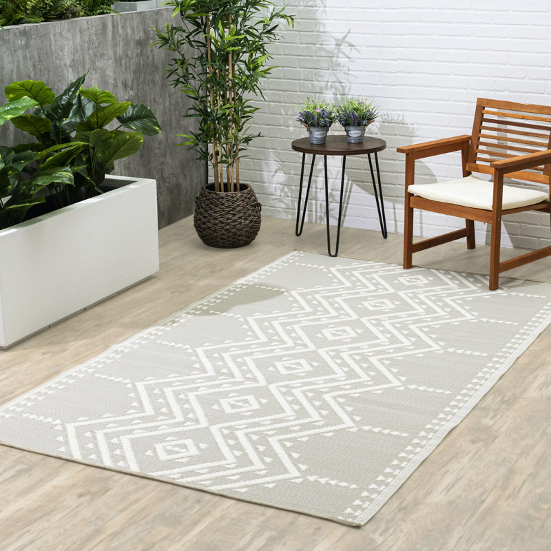 Outdoor Rug Plastic Straw Rug Waterproof Patio Lakeeya Beige