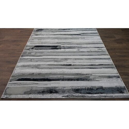 Kelly Clarkson Home Quincy Steel Blue/Ivory/Silver Gray Rug