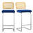 Baumgartner Upholstered Counter Stool with Metal Frame-690045987-690046008-690046011