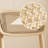 Solid wood cream wind dining chair home