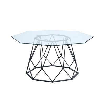 Ohl Glass Top Single Coffee Table
