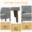 Fauteuil capitonné 25 po Mid Century-717326365