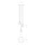Luminaire suspendu 3 lumières Gem-88948960