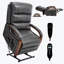 Fauteuil inclinable électrique gris Powerair