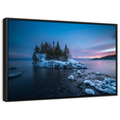 «Dramatic Sunset At Lake Superior», reproduction sur toile