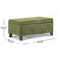 Banc de rangement avec couvercle rabattable