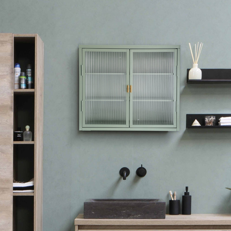 Armoire murale Haze, Vert menthe