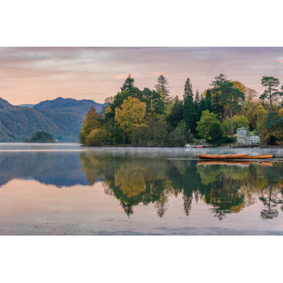 Derwentwater Lakeside by Daniel_Kay - Wrapped Canvas Print
