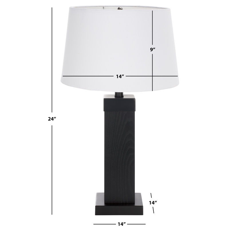 Reine 24 Inch Wood Table Lamp