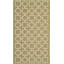 Tapis vert / beige Arneshia-19270663