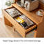 Buffet scandinave tout en bois massif
