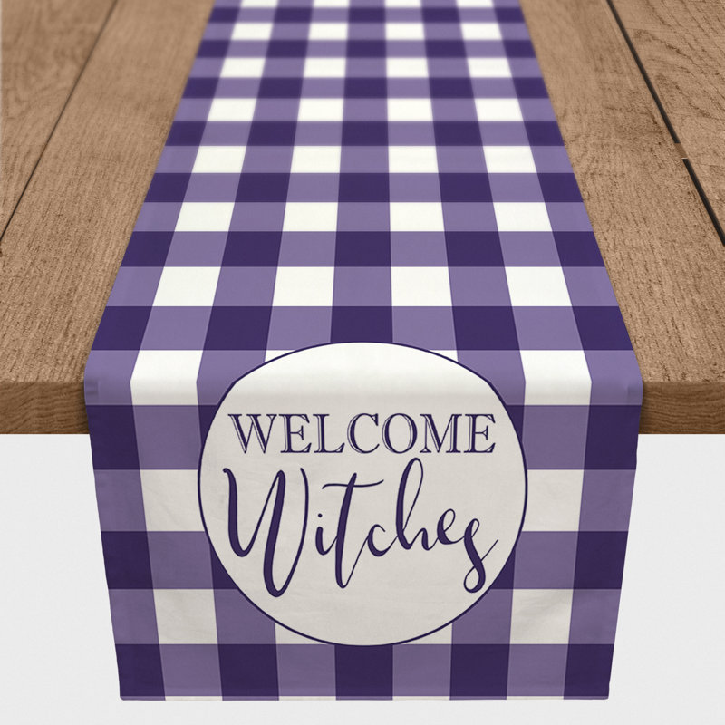 Speegle Welcome Witches Table Runner, 90" x 16"