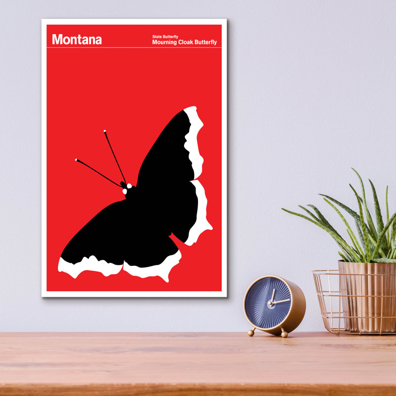 «State Posters MT» par Print Collection, H 16 po x l 12 po x P 0,13 po