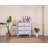 Modern Scandinavian Sideboard with Soft-Close Doors, White & Oak, 35.4 x 41.3 x 16.1 inches | 100% Melamine Coated Chipboard, MDF Frame, Pine Wood Decor | Numerous Shelves & Wall-Mountable Design, Elegant Storage Solution