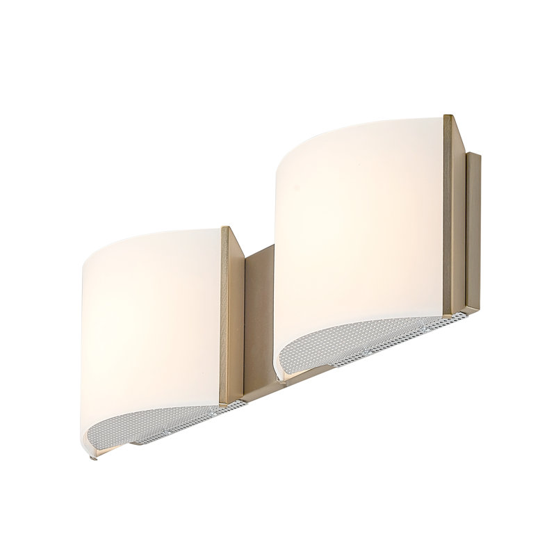 Grace 2-Light LED Wall Light Vanity Light, Gold, 2-Light