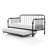 Twin Metal Daybed with Trundle-20472386