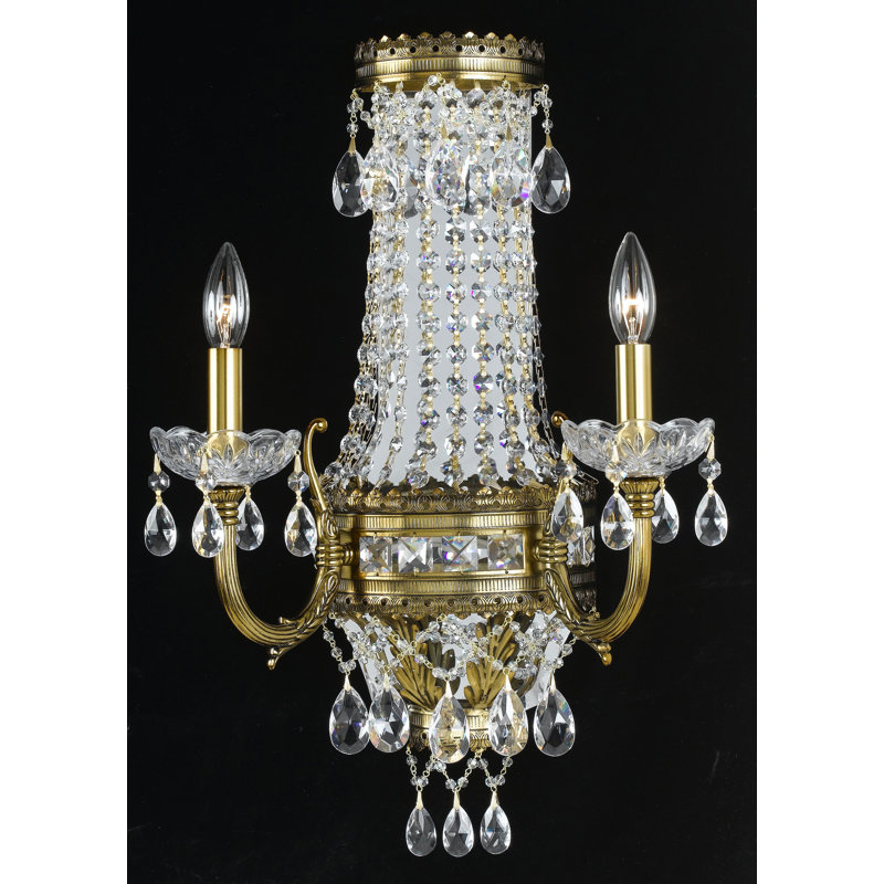 Contessa Candle Wall Light, Rennovation Brass
