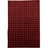 Hand-Knotted High-Quality Red Area Rug