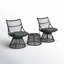Fiona 2 - Person Patio Conversation Sets with Cushions-1278383729-1278383728