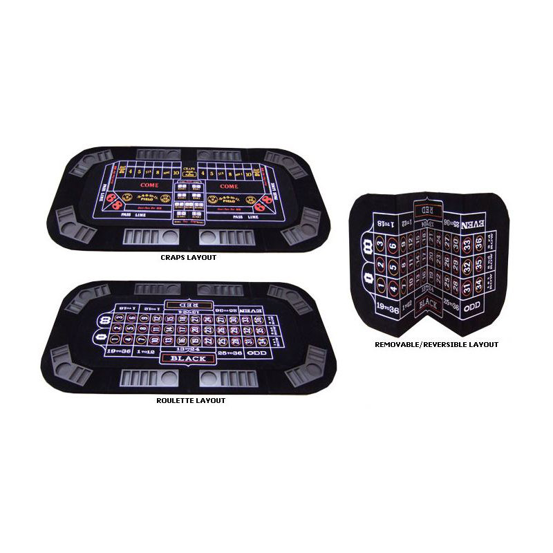 JP Commerce Wood Poker Table Cover