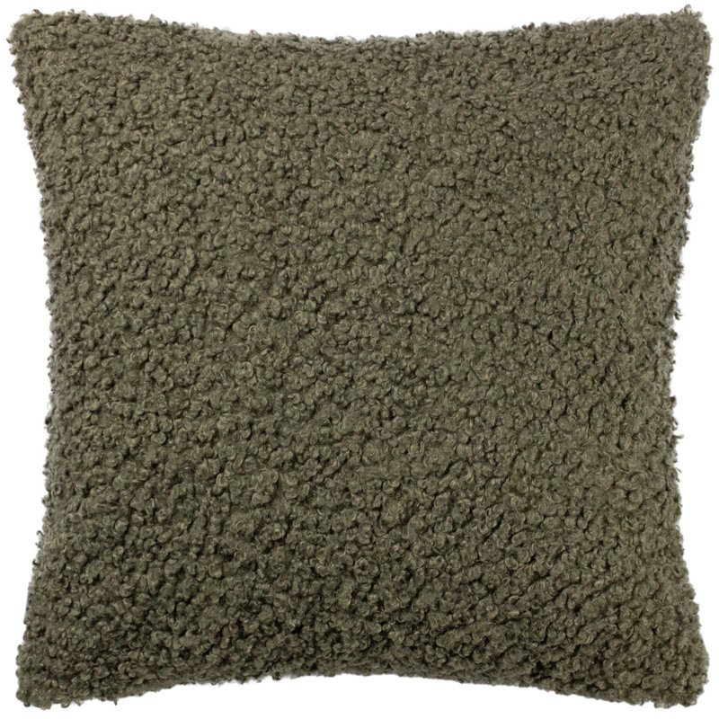 Leteshia Square Cushion Cover, Khaki