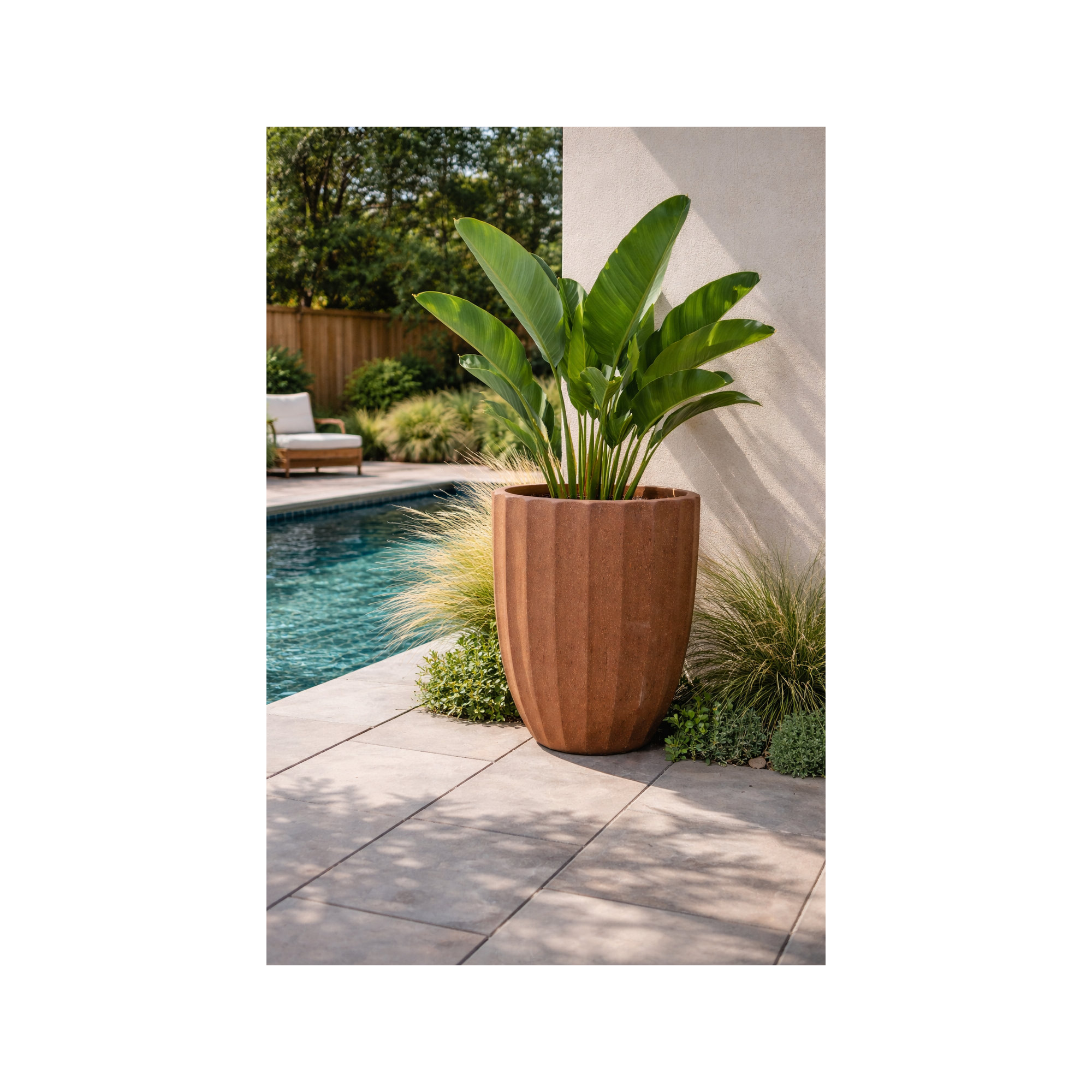 Cirque Cone, Brown, 23" H x 17.5" W x 17.5" D