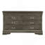 Commode Louisphillipe G02105-D, gris-1396606442