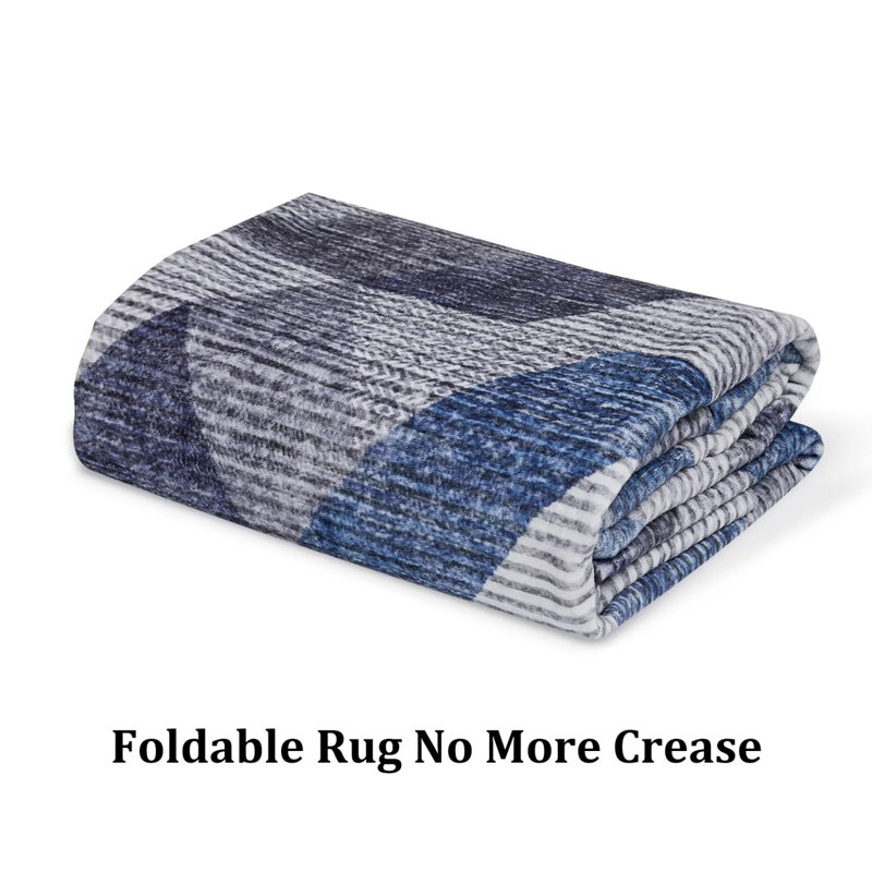 Tapis de chambre antidérapant pour salon, Tapis de couloir 2 pi x 6 pi