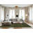 Machine Washable Solid Brown Area Rug-1443227228