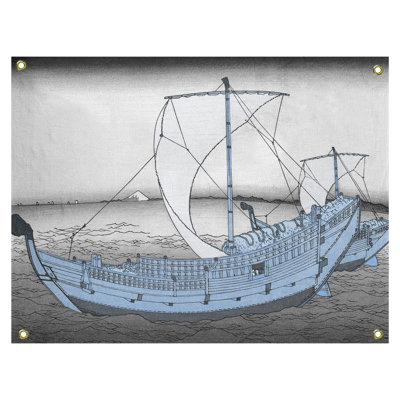 Tapisserie murale « the Kazusa Sea route »