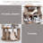 Trianna 16 Pair Rotating Shoe Rack-630680133
