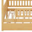 Lit maison avec lit gigogne-406374381