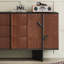 Buffet de rangement rétro en bois massif-1475819863